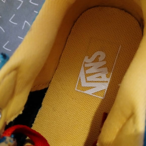 VANS Kids Filmore Trainer In Primary Colors Size 1.0 - Picture 5 of 9